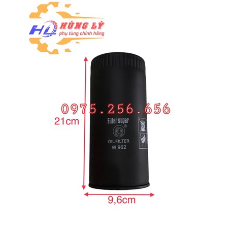 Lọc dầu W962 (F23) Xinwei lọc dầu ô tô phụ tùng Hùng Lỳ