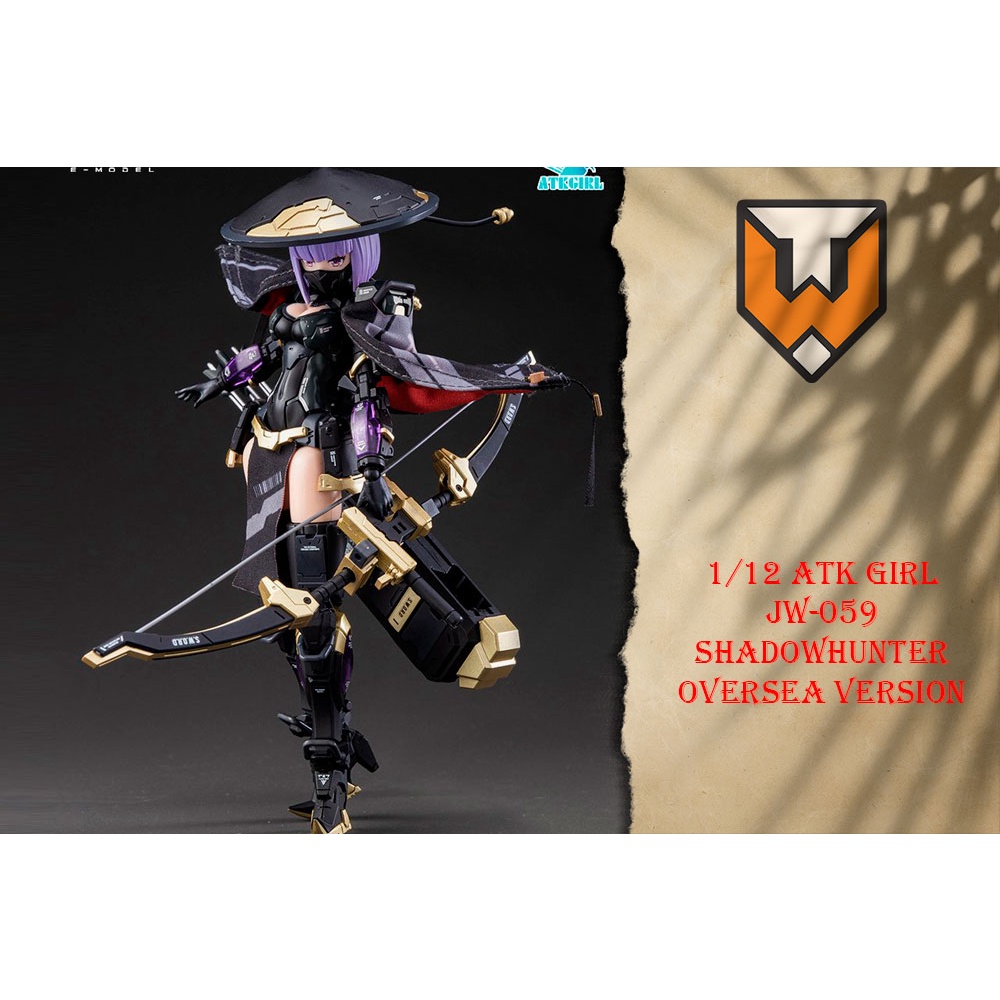 Mô Hình Eastern Model 1/12 Scale A.T.K GIRL Shadowhunter JW-059 (PLAMO) - oversea version ATK Girl JW059