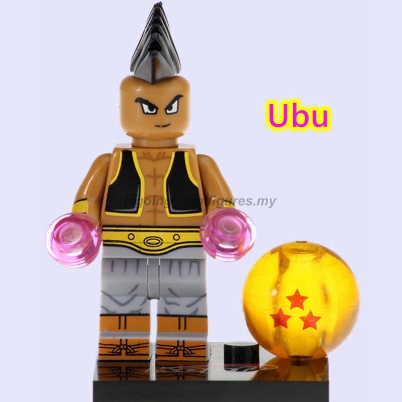 Khối lego lắp ráp hình nhân vật Son Goku Vegeta Majin Buu Cell trong phim hoạt hình Dragon Ball