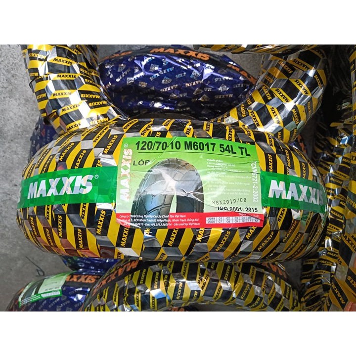 Lốp xe máy Maxxis 120/70-10