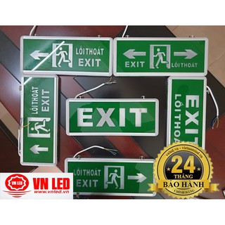 ĐÈN EXIT THOÁT HIỂM, LỐI THOÁT , EXIT, 1 MẶT, 2 MẶT, đt 0936395395