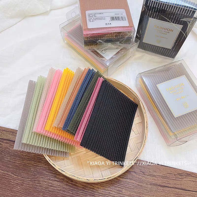 Miếng Dán Tóc Tự Dính Cố Định Tóc Mái Tóc Con Miếng Dán Làm Phồng Tóc Hỗ Trợ Trang Điểm Rửa Mặt