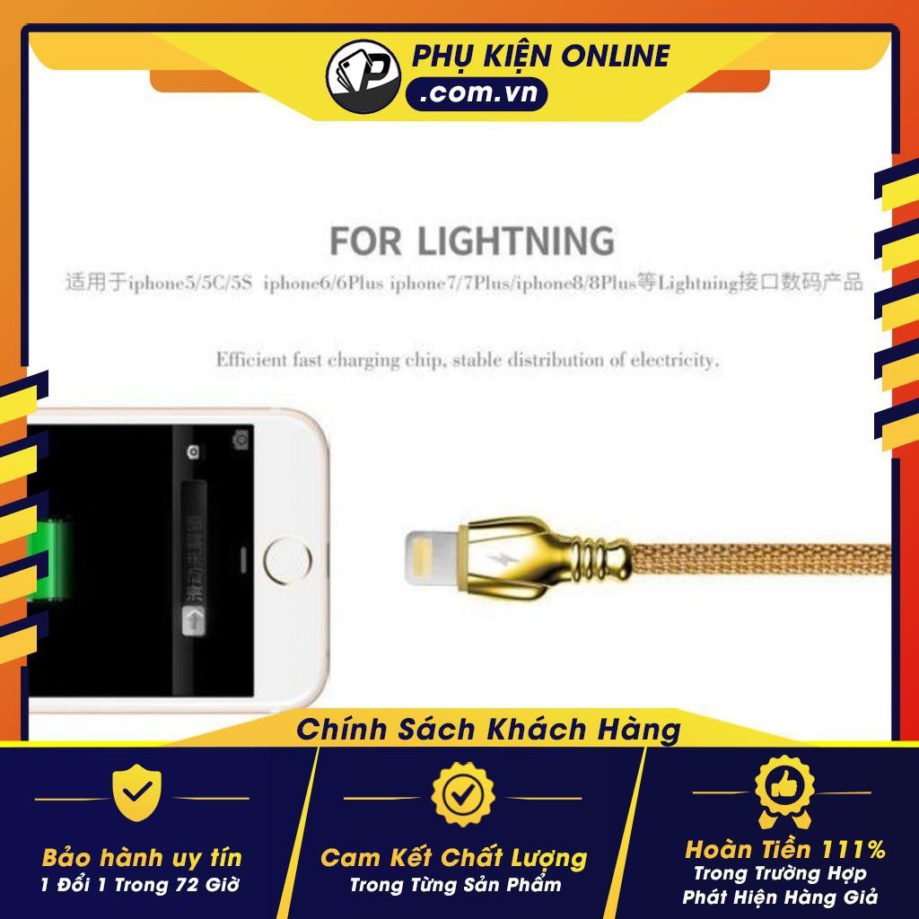 Cáp Bọc Thép Mắt Lưới Remax RC-063 - BH 12 Tháng - Cáp Chính hãng iphone ipad