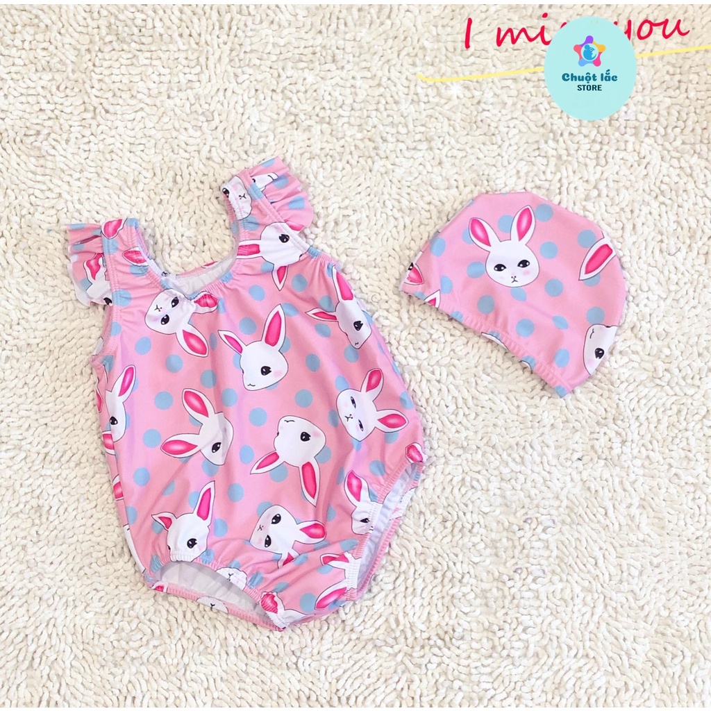 Đồ Bơi Cho Bé Sơ Sinh Kèm Mũ Chuột Lắc Store Kiểu Body Hình Thú Bé Trai Bé Gái Từ 0 Đến 3 Tuổi 2kg Đến 16kg