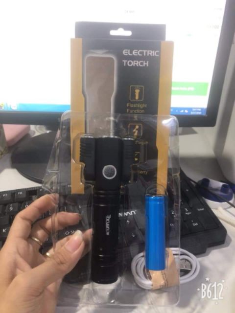 ĐÈN PIN SIÊU SÁNG ELECTRIC TORCH 3  BÓNG NHẬT BẢN