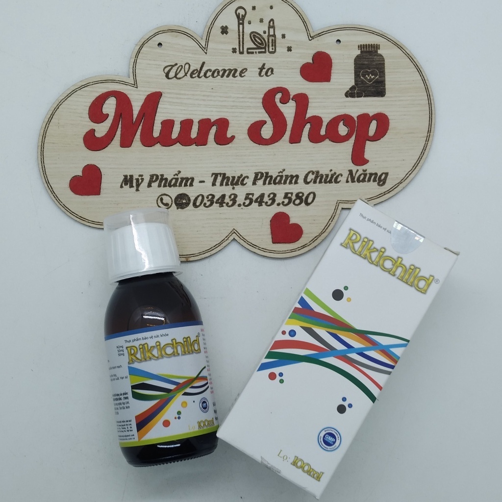 Siro Kẽm Rikichild lọ 100ml