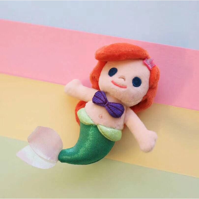 Đồ chơi nhồi bông Hình Công Chúa Elsa Anna 14cm Mềm Mại