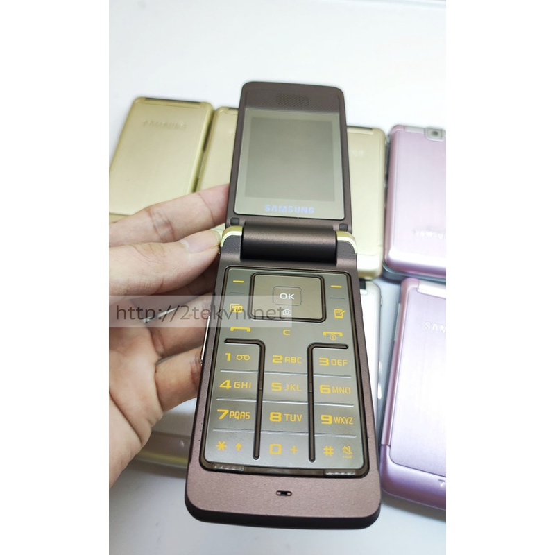 Điện thoại nắp gập Samsung s3600i cho người già giá rẻ bảo hành 12 tháng