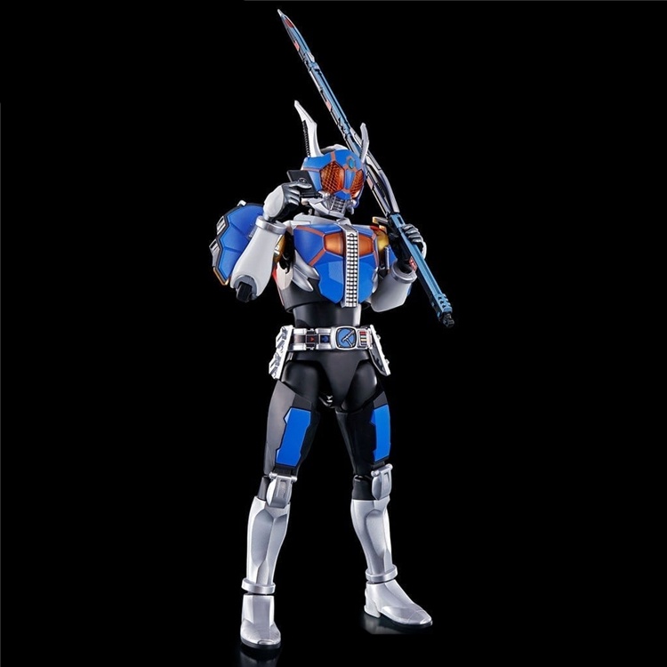 Mô Hình lắp ráp Figure-rise Standard Kamen Masked Rider Den-O Rod Form &amp; Plat Form Bandai