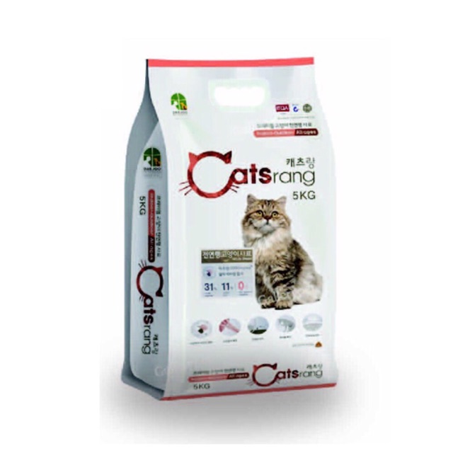 THỨC ĂN HẠT CHO MÈO CATSRANG 5KG