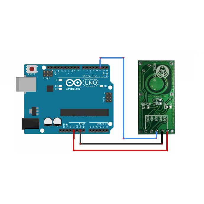 Module Cảm Biến Radar Phát Hiện Cử Động Cơ Thể Con Người RCWL 0516
