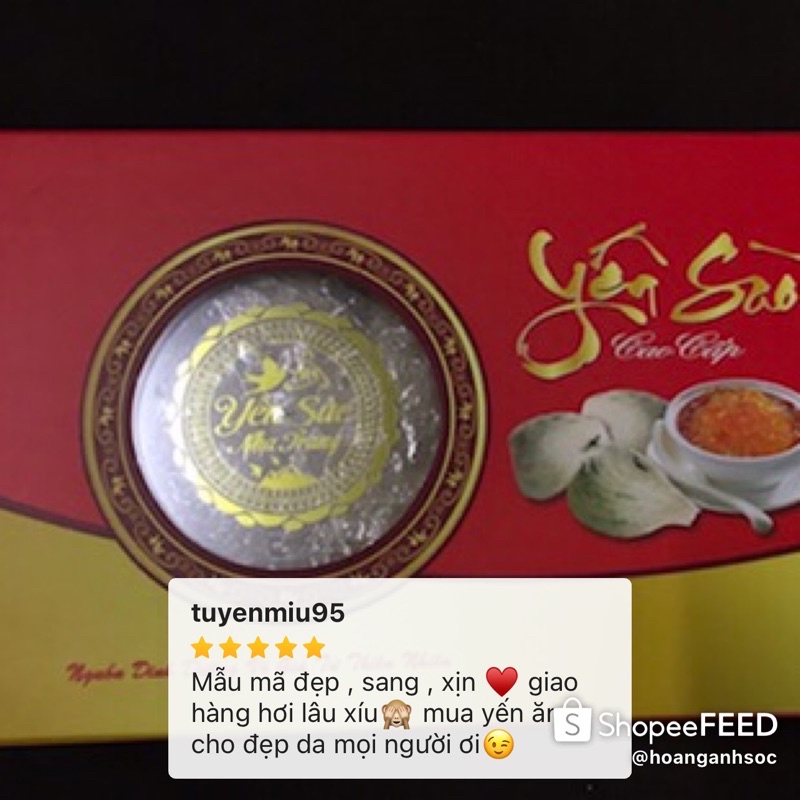 Yến sào nha trang.Yến vụn hộp đẹp làm quà biếu 50g / 100g +🎁 | BigBuy360 - bigbuy360.vn