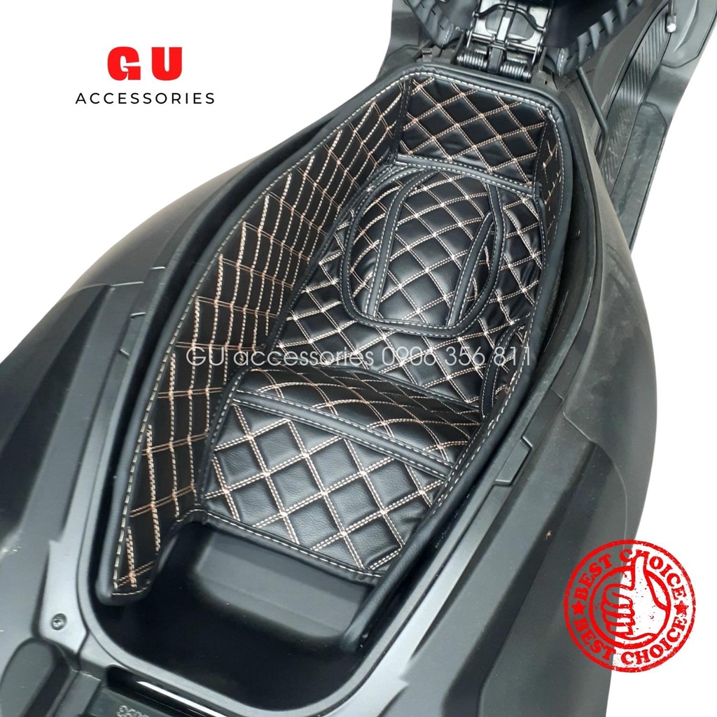 Lót cốp da chống nóng cao cấp dành cho xe Honda PCX 2014-2022  hàng chính hãng GU