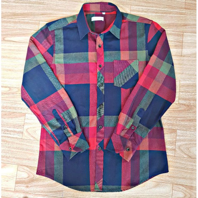 Sơ Mi Nam Hàn Quốc Sọc Caro Cao Cấp Chất Cotton Cực Mát | BigBuy360 - bigbuy360.vn