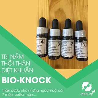 Bio-knock trị nấm, diệt khuẩn, thối thân cho cá cảnh