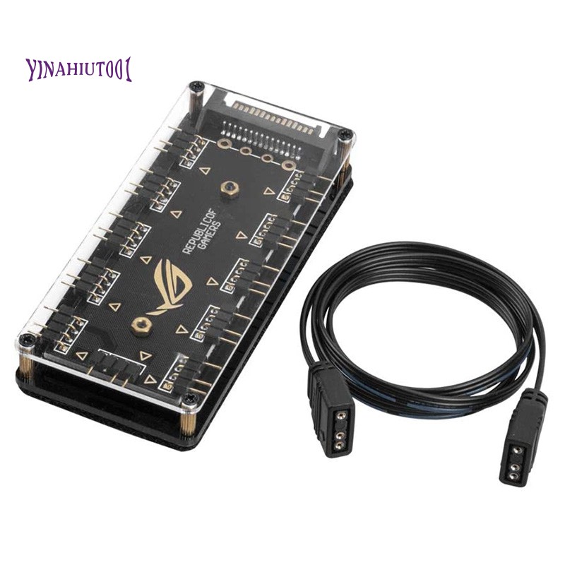 Bộ Chia 10 Cổng 5v 3pin Rgb Dài 50cm 3pin | BigBuy360 - bigbuy360.vn