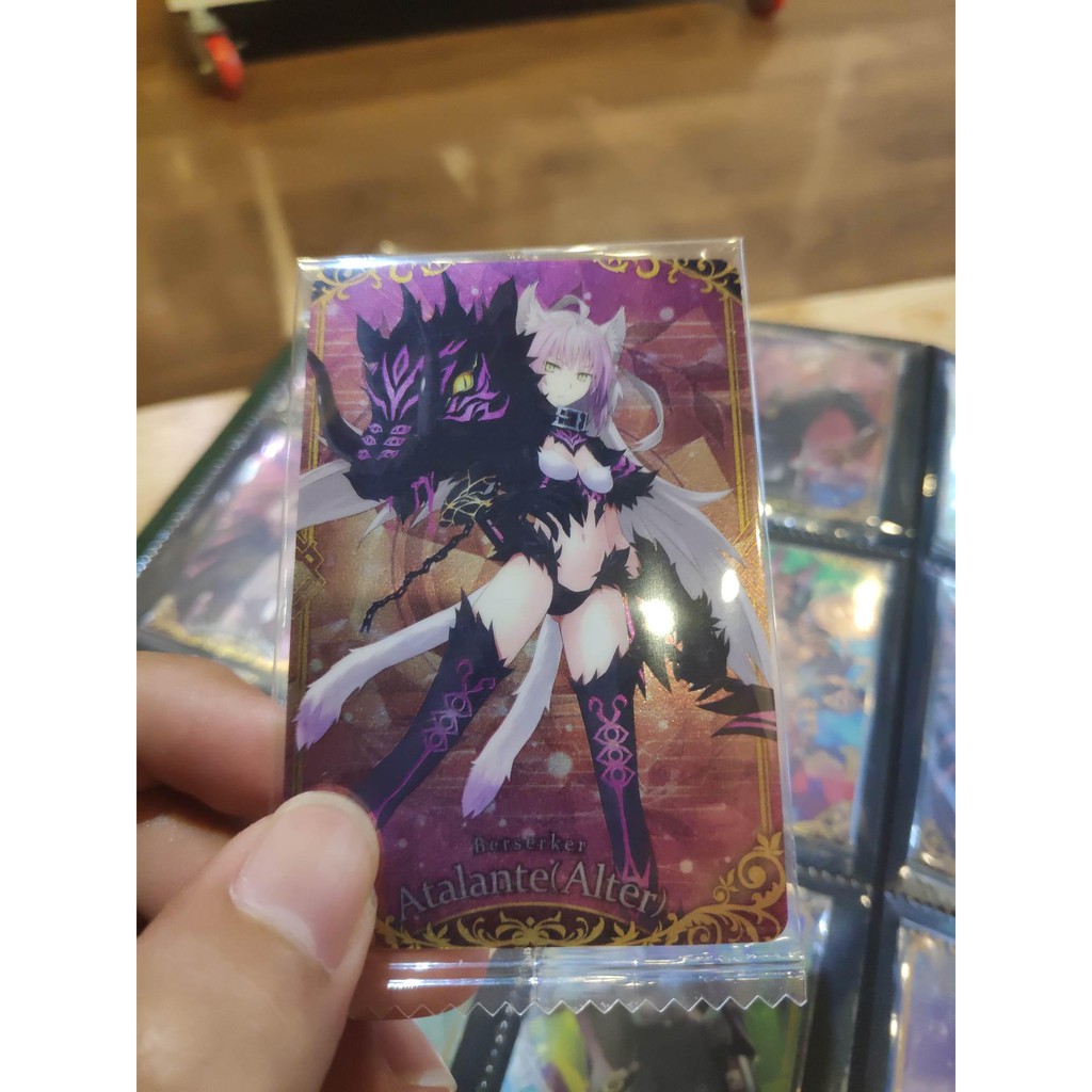 Thẻ bài sưu tầm bánh xốp Fate Grand Order FGO Alantale (Alter) R - Rare - Tặng bọc bài nhựa bảo quản