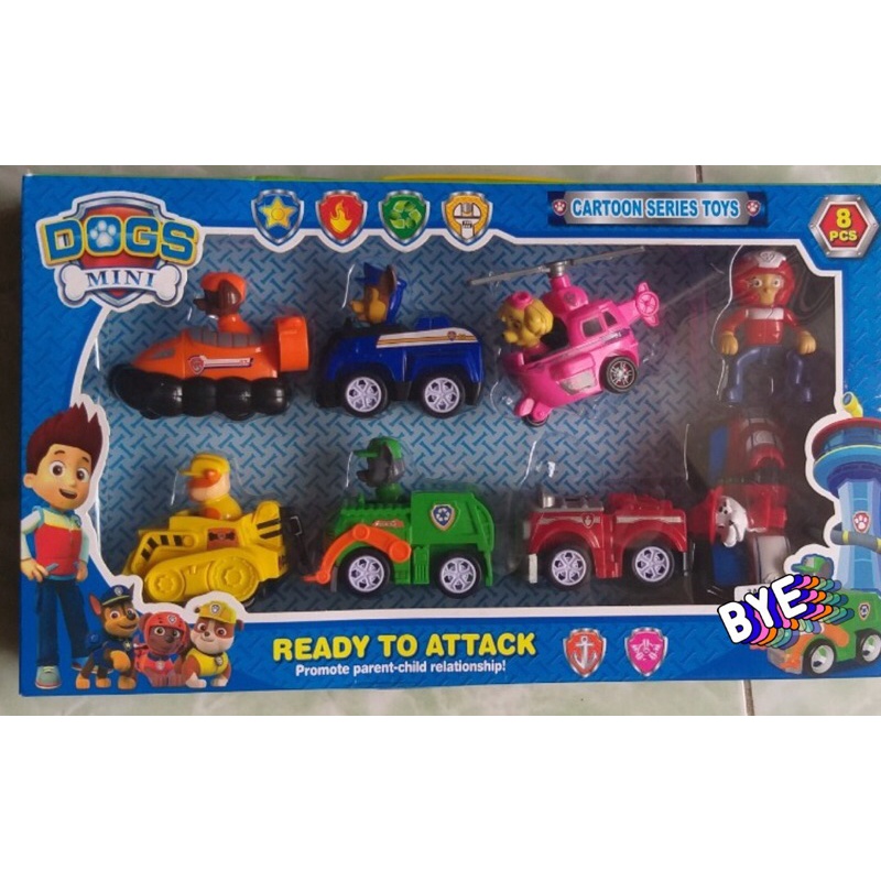 Hộp trò chơi xe trớn biệt đội chó cứu hộ - Pawpatrol