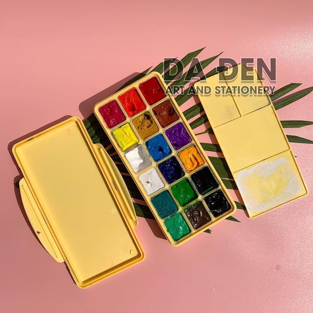 Màu Gouache Thạch Himi 18|24|56 Màu Hộp Nhựa
