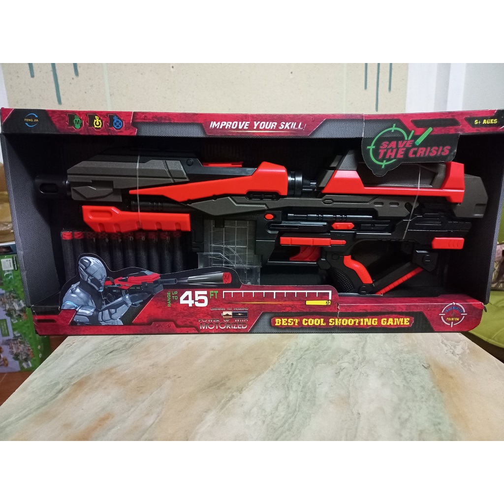 Đồ chơi Best cool shootiing game s ú n g liên thanh cao cấp