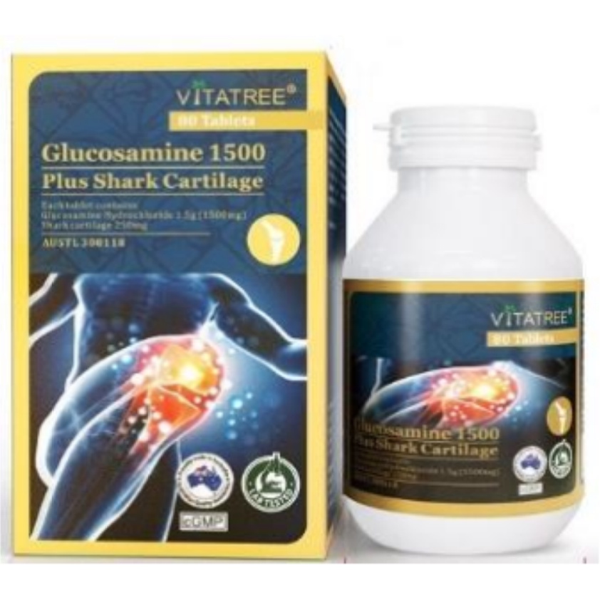 VITATREE GLUCOSAMIN 1500MG PLUS SHARK CARTILAGE