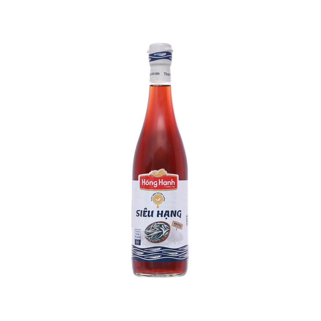 Nước Mắm Hồng Hạnh Siêu Hạng 35 Độ Đạm