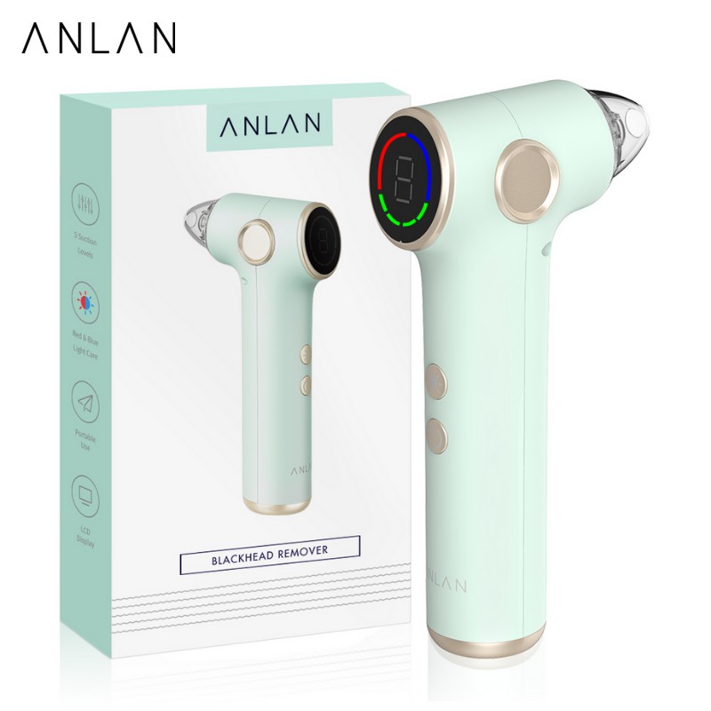 Máy hút mụn đầu đen ANLAN làm sạch lỗ chân lông theo liệu pháp ánh sáng