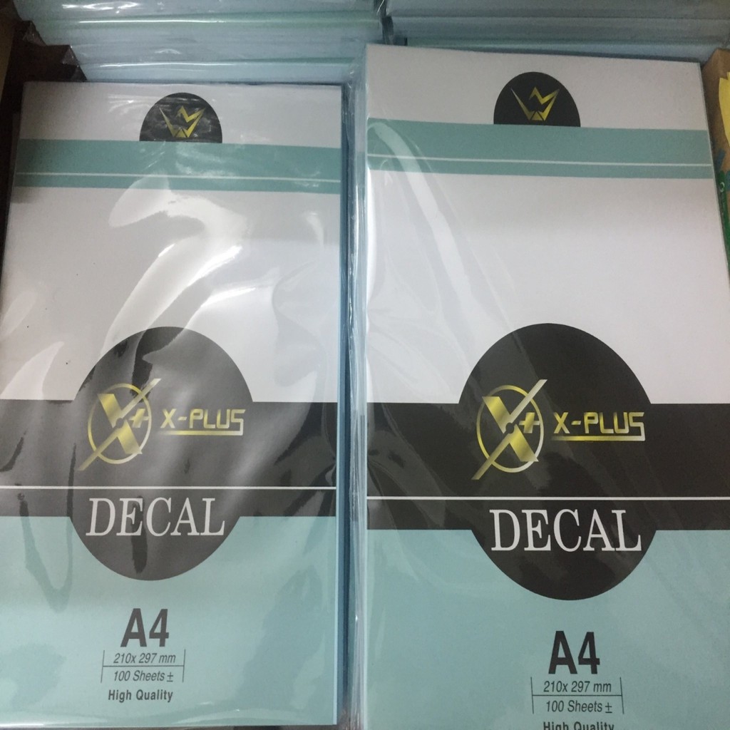 Giấy ĐỀ CAN ĐẾ XANH A4 - 100 tờ/tập