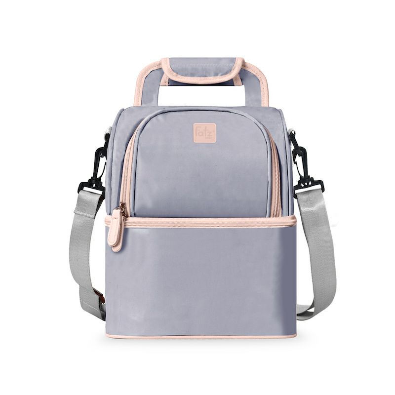 Balo / Túi giữ nhiệt 2 ngăn giữ lạnh, trữ sữa, thực phẩm  KichiIachi Kichi-Shop Mẹ Khoai