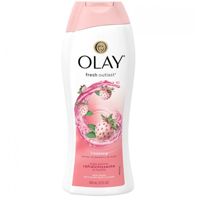 Sữa tắm Olay Mỹ màu hồng ( dâu )