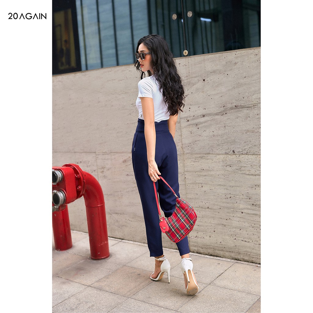 Áo thun cotton co giãn 20AGAIN ATA1442 năng động cá tính tự tin xuống phố | BigBuy360 - bigbuy360.vn