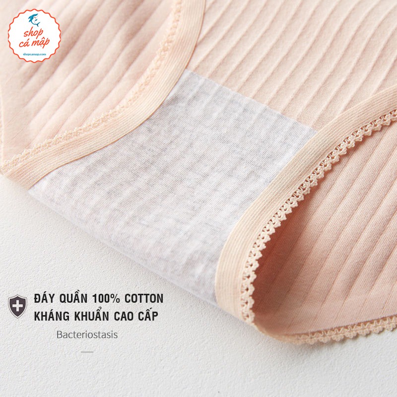 Quần Lót Nữ Cotton Cao Cấp Kháng Khuẩn, Quần Lót Nữ Cotton Trơn Cute | BigBuy360 - bigbuy360.vn
