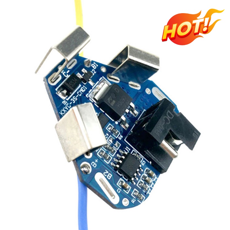 3S 12V BMS DC Dụng cụ điện Máy khoan cầm tay Lithium Điện 18650 Bảng mạch bảo vệ pin Lithium Mô-đun mạch cho 3 gói di động BMS
