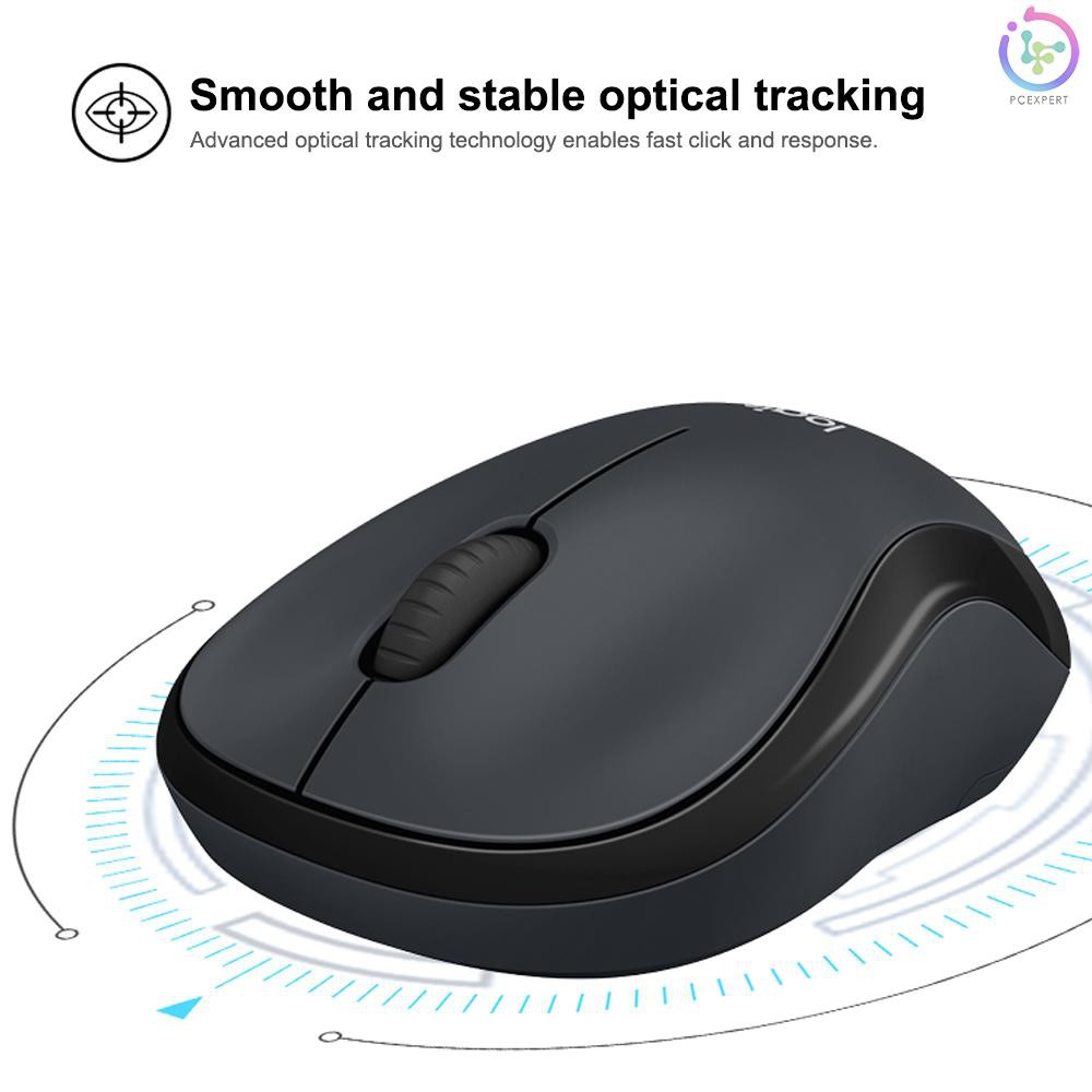 Chuột Máy Tính Không Dây Logitech M220 2.4g