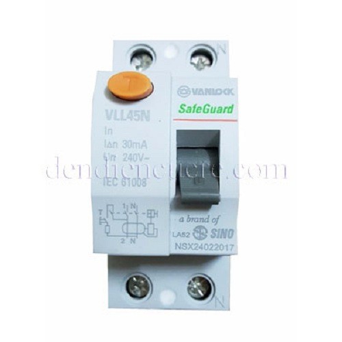 Cầu dao chống giật RCCB 32A-30mA SINO VANLOCK