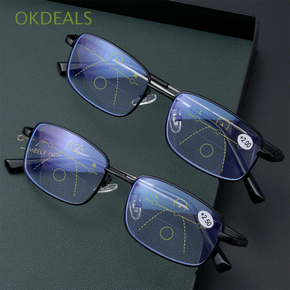 Kính đọc sách chống chói mắt chất liệu titan