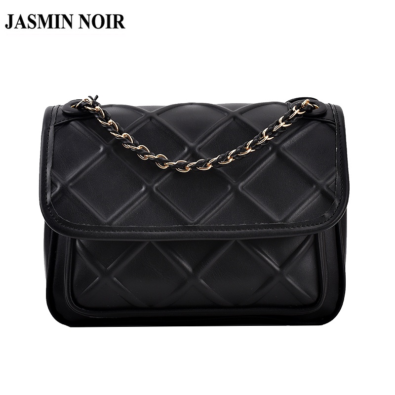 Túi đeo chéo JASMIN NOIR làm từ da PU thời trang dành cho nữ