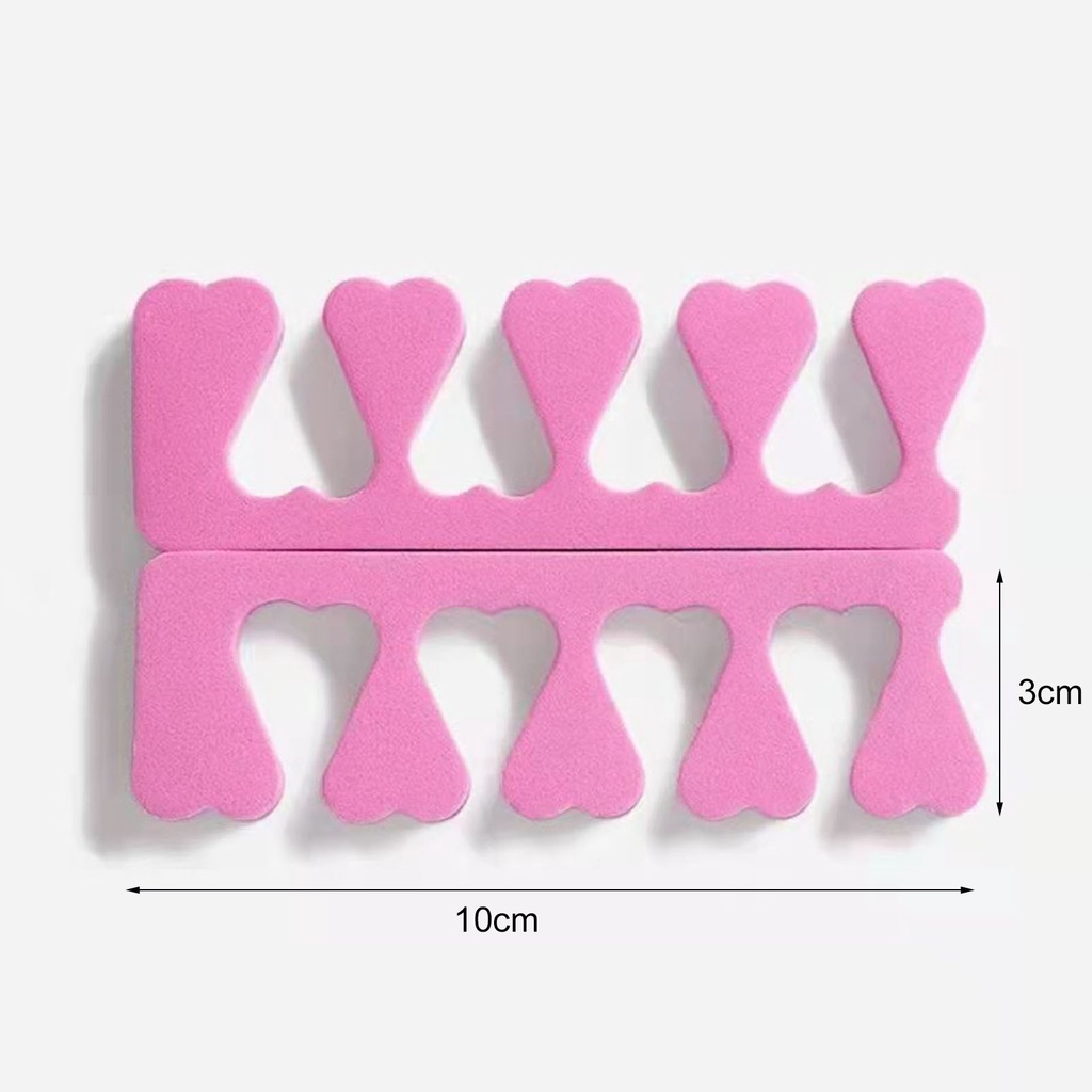 Set 2 Dụng Cụ Tách Ngón Chân Mềm Mại Tiện Dụng Cho Người Lớn