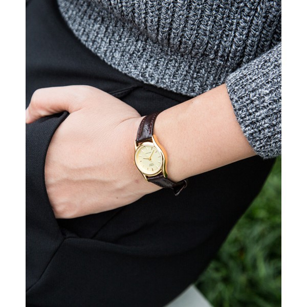 Đồng hồ nữ dây da Casio Anh Khuê LTP-1094