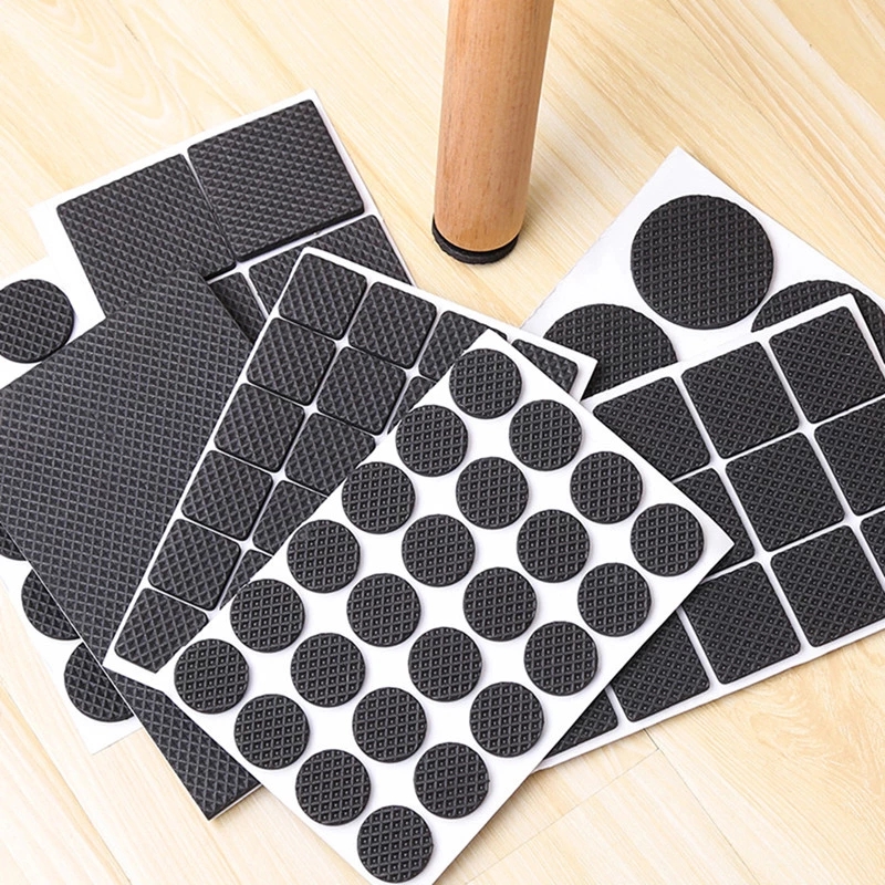 Set 12 / 30 / 40 Miếng Lót Chân Bàn Ghế 4mm Chống Trượt Tiện Dụng