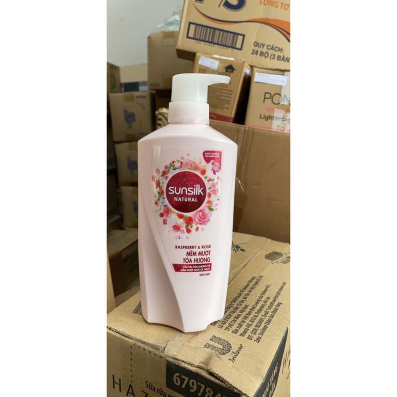 Dầu gội Sunsiu thiên nhiên 650g đủ màu