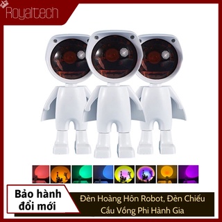 Đèn hoàng hôn robot, đèn chụp ảnh quay video tiktok , đèn chiếu cầu vồng phi hành gia