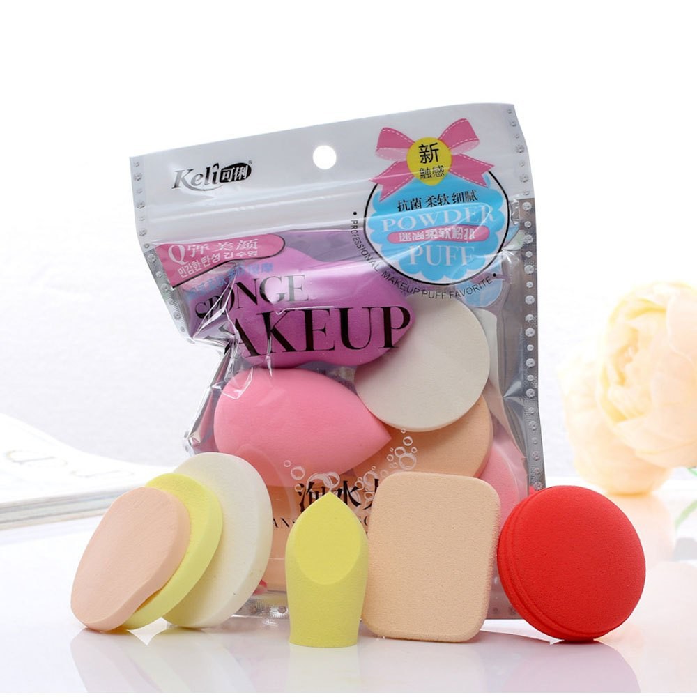 Set 6 Bông Mút Trang Điểm Keli Sponge Makeup