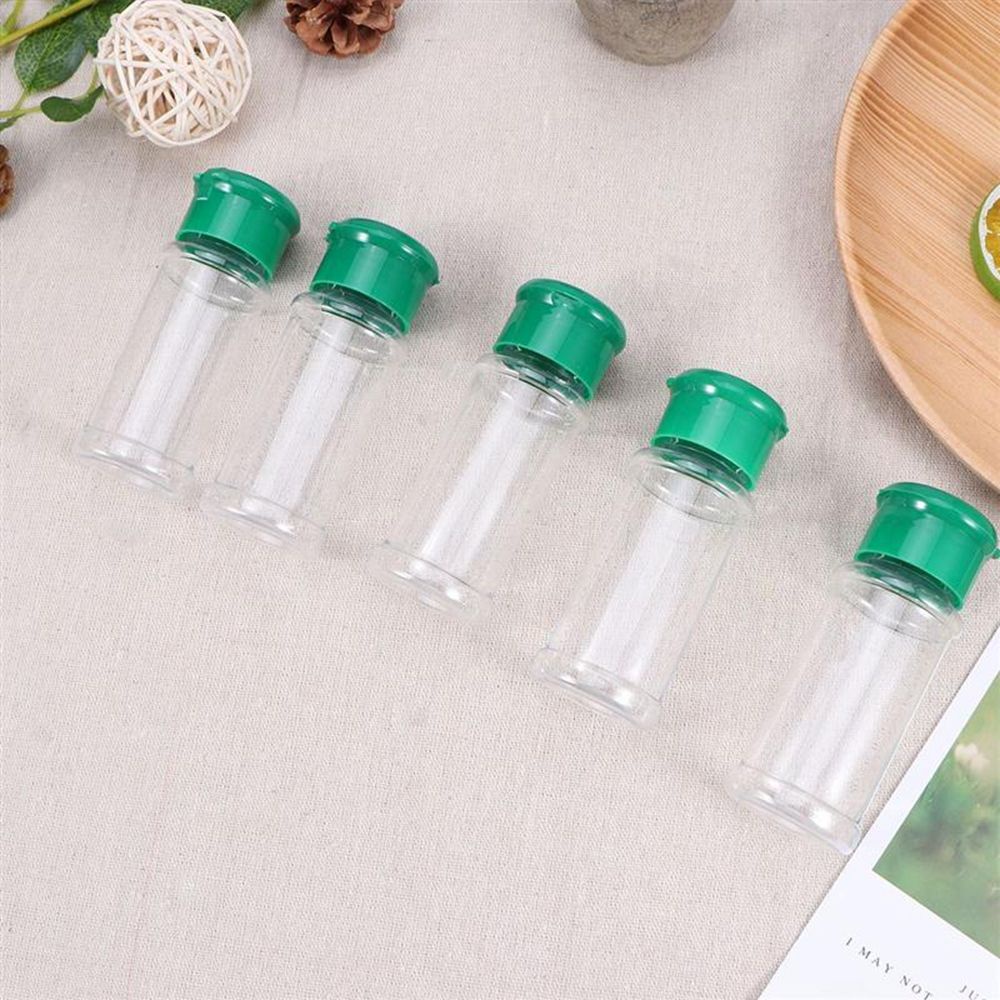 YIYU Set 5 lọ đựng gia vị 100ml bằng nhựa tiện dụng cho nhà bếp