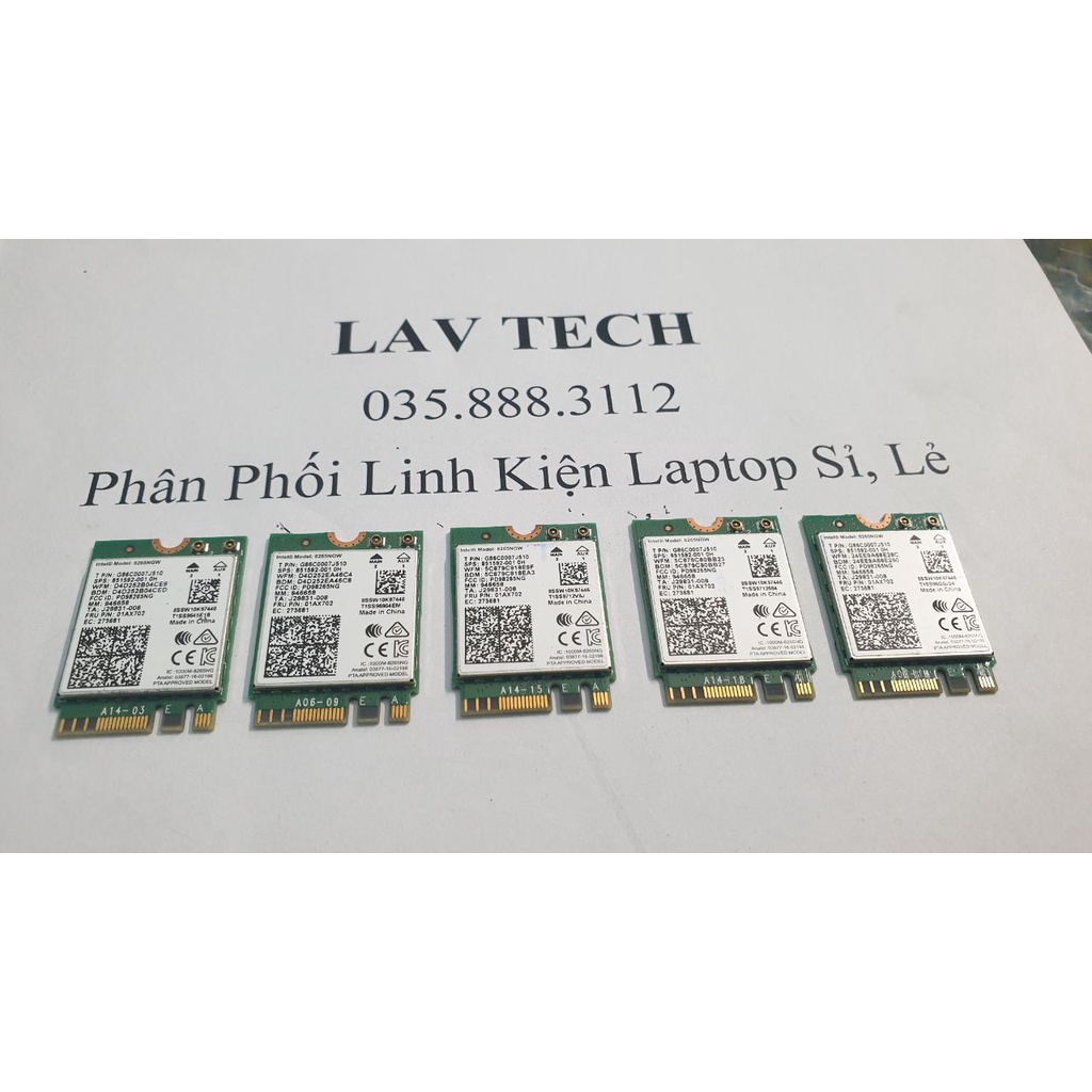 Card WiFi Laptop M2 NGFF