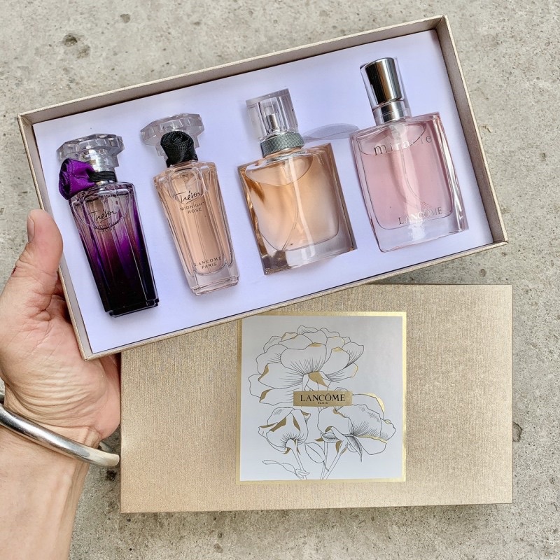 Set Bộ Nước Hoa Lancome mini 4 chai