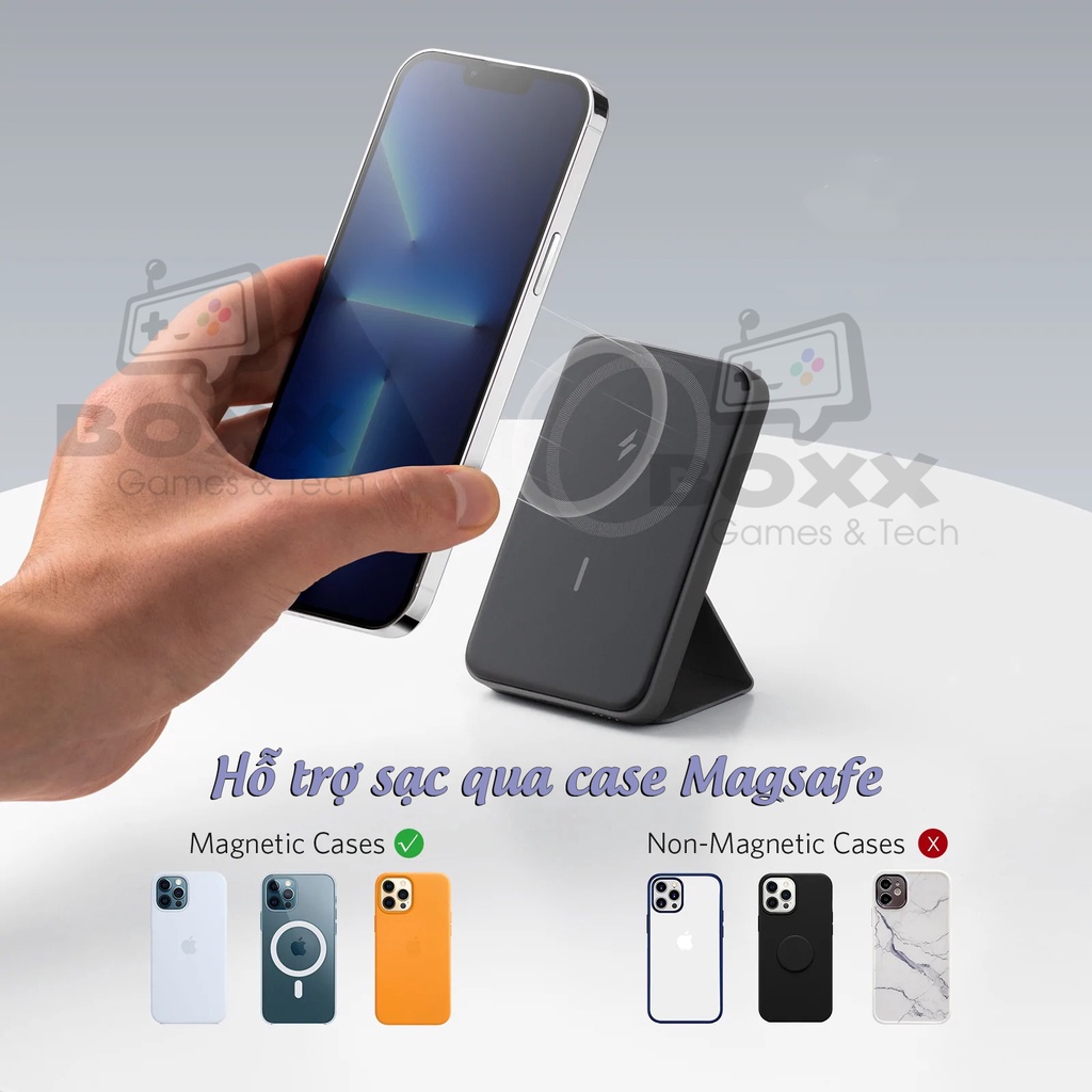 Pin dự phòng không dây Anker MagGo 622 dung lượng 5000mAh