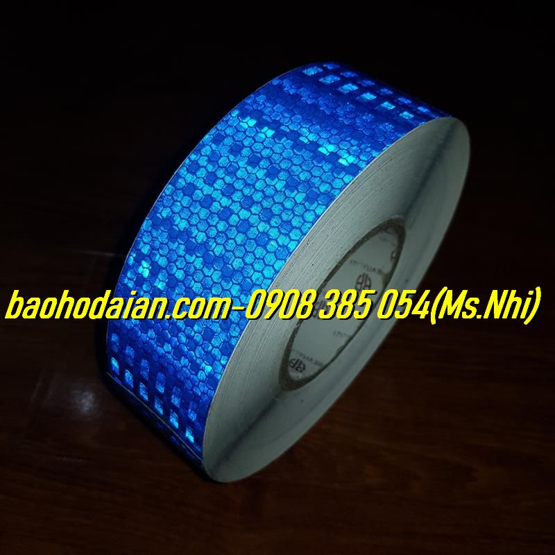 Băng keo phản quang 3M hình kim cương -Dài 50M- Kèm ảnh thật
