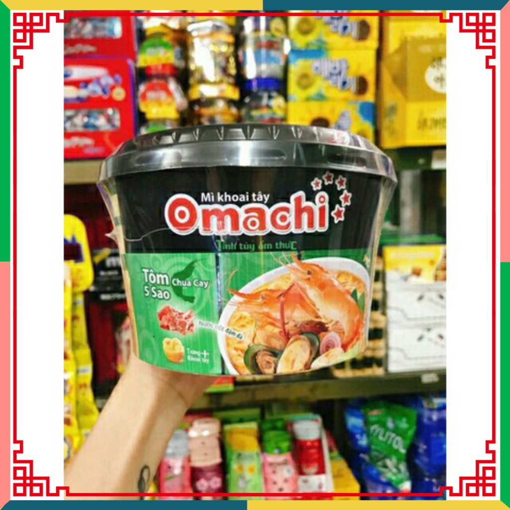 Mì Omachi bát 93g