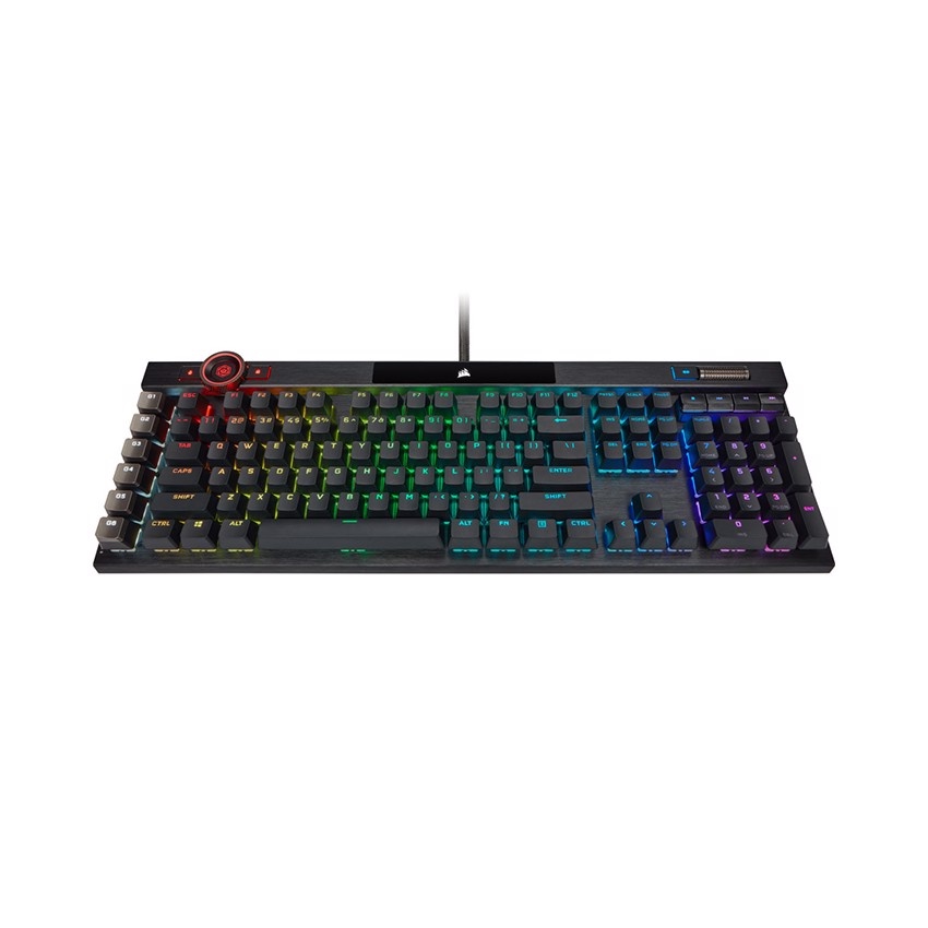 [Mã ELMALL1TR giảm 5% đơn 3TR] Bàn phím cơ Corsair K100 RGB MX SPEED Switch (CH-912A014-NA)